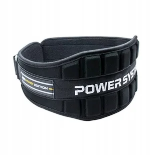 POWER-SYSTEM PAS NEO POWER-YELLOW-XL - Pasy kulturystyczne - miniaturka - grafika 1