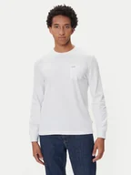 Koszulki męskie - Guess Jeans Longsleeve M5BI77 K8FQ4 Biały Regular Fit - miniaturka - grafika 1