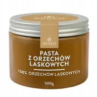 Słodkie kremy i masła - PASTA Z ORZECHÓW LASKOWYCH 100% DESEO 500g ORZECH LASKOWY pasta laskowa - miniaturka - grafika 1