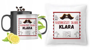 Dla Klary Zestaw Kubek Magiczny + Poduszka z Nadrukiem ze Zdjęciem - Gadżety dla niej i dla niego - miniaturka - grafika 1