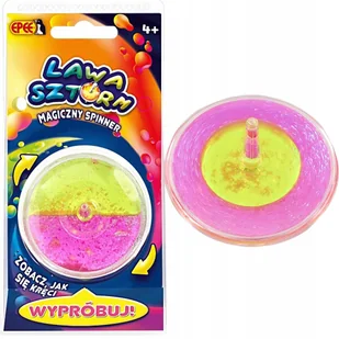 Lawa Sztorm Magiczny Spinner zielono-różowy Epee - Zabawki i gry sportowe - miniaturka - grafika 1