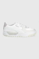 Buty sportowe damskie - Buty sportowe Puma Cali Dream W 383112 02 białe - miniaturka - grafika 1