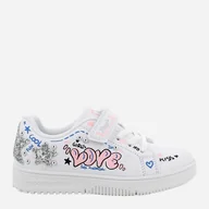 Buty dla chłopców - Tenisówki dziecięce dla dziewczynki Primigi PYE 59573 32 Białe (8050165011542) - miniaturka - grafika 1