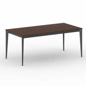 Stoły i stoliki do biura - B2B Partner Stół ACTION 1800 x 900 x 750 mm, orzech 499364 - miniaturka - grafika 1