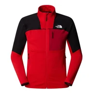 Kurtki męskie - Kurtka The North Face Stormgap Power Grid 0A87J87IJ1 - czerwona - miniaturka - grafika 1