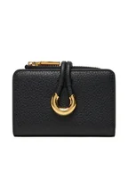 Portfele - Coccinelle Mały Portfel Damski T1I Coccinelle Lisbet Soft E2 T1I 17 01 01 Czarny - miniaturka - grafika 1