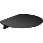 Akcesoria do armatury i ceramiki - Hansgrohe WallStoris półka łazienkowa ścienna czarny mat 27915670 - miniaturka - grafika 1