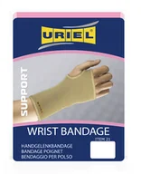 Ortezy, stabilizatory i opaski elastyczne - Uriel Bandaż Nadgarstkowy Cielisty Rozmiar M 1 szt. - miniaturka - grafika 1