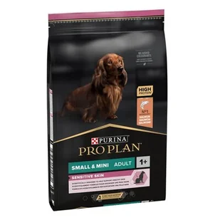 Purina Pro Plan Optiderma Adult Small&Mini Sensitive Skin 3 kg - Sucha karma dla psów - miniaturka - grafika 1