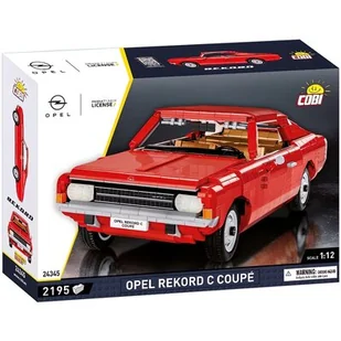 Cobi, samochód OPEL REKORD C COUPE 2195 KL. Skala 1;12 - Klocki - miniaturka - grafika 1