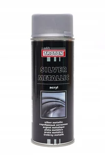 Lakier Akryl Srebrny Metalik Spray Troton 400ml - Chemia warsztatowa - miniaturka - grafika 1