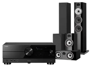Kino domowe Yamaha RX-A2A (czarny) + 704 S3 + 707 S3 + HTM72 S3 (czarny) - Kino domowe - miniaturka - grafika 1