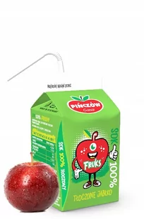 Pińczów Sok tłoczony z jabłek 100% 200 g - Soki i napoje niegazowane - miniaturka - grafika 1