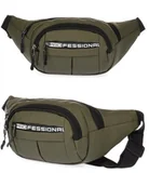 Nerki - Nerka saszetka lekka męska damska POJEMNA biodrówka NRK2B - miniaturka - grafika 1