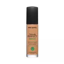 Miss Sporty Naturally Perfect Match wegański podkład nawilżający 210 Golden Beige 30ml - Podkłady do twarzy - miniaturka - grafika 1