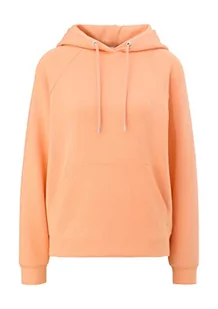 Q/S by s.Oliver Damska bluza z kapturem, pomarańczowy, S - Bluzy damskie - miniaturka - grafika 1