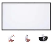 Ekrany projekcyjne - Ekran projektora projekcyjny 120 cali składany przenośny podróżny - miniaturka - grafika 1