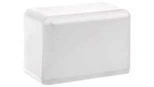Kopos Pokrywa końcowa EKD 80x40mm biała 8501 8501 - Kanały kablowe - miniaturka - grafika 1
