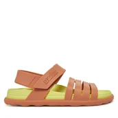 Sandały damskie - Sandały Melissa Kaiteki Sandal Ad 35942 Brązowy - miniaturka - grafika 1