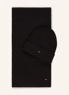 Czapki damskie - Tommy Hilfiger Zestaw: Czapka I Szalik W Pudełku Prezentowym schwarz - miniaturka - grafika 1