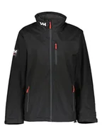 Kurtki i kamizelki sportowe damskie - Helly Hansen Kurtka funkcyjna "Crew" w kolorze czarnym - miniaturka - grafika 1