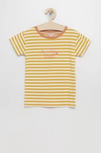 Femi Stories t-shirt dziecięcy kolor żółty - Koszulki i topy damskie - miniaturka - grafika 1