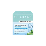 Kremy do twarzy - Clinians Hydra Plus Aloes - Krem nawilżający do twarzy dzień i noc (50 ml) - miniaturka - grafika 1