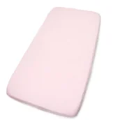 Prześcieradła dla dzieci - PRZEŚCIERADŁO Z GUMKĄ DO DOSTAWKI MUŚLINOWE PREMIUM 90X50 cm Kerstin - miniaturka - grafika 1