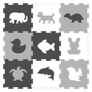 Mata piankowa zwierzęta - Smily Play - Puzzle - miniaturka - grafika 1