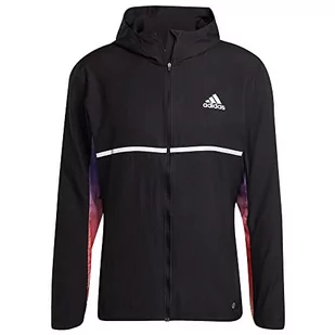 adidas Męska kurtka Otr JKT CB Jacke, czarna/rafimor/limonka/Rojaci, XL - Kurtki męskie - miniaturka - grafika 1