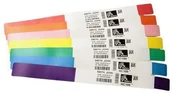 Etykiety do drukarek - Wristband, Polypropylene, 1x10in 25.4x254mm; Direct thermal, Z-Band Splash, Adhesive closure, 1in 25.4mm core, 350/roll, 4/box, Ora - miniaturka - grafika 1