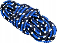 Akcesoria obuwnicze - CZARNE + NIEBIESKIE Sznurówki do Butów Outdoor Adidasów Sznurowadła 200 cm - miniaturka - grafika 1