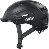 Kaski rowerowe - Abus Hyban 2.0 Kask, velvet black M 52-58cm 2020 Kaski miejskie i trekkingowe 86899 - miniaturka - grafika 1