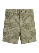 Spodenki damskie - Guess Szorty materiałowe N3GD12 WFCB0 Zielony Regular Fit - miniaturka - grafika 1