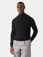 Swetry męskie - KARL LAGERFELD Golf 655002 554399 Czarny Slim Fit - miniaturka - grafika 1