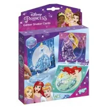 Zestaw kreatywny brokatowe kartki Disney Princess Totum - Zabawki kreatywne - miniaturka - grafika 1