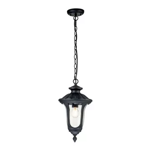 Chicago latarnia wisząca czarna CC8-S-BK Elstead Lighting - Lampy ogrodowe - miniaturka - grafika 1