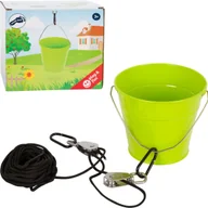 Zabawki do piasku - Small Foot Wiaderko z liną i wielokrążkiem - miniaturka - grafika 1