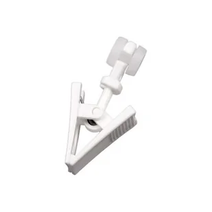 Żabka obrotowa do szyn sufitowych LM biała 30 sztuk Bojanek - Akcesoria do wystroju okien - miniaturka - grafika 1