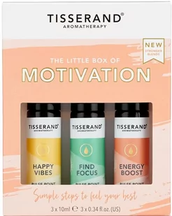 The Little Box of Motivation Zestaw olejków eterycznych rollon na lepszą motywację 3 x 10 ml Tisserand Aromatherapy 1036546235 - Aromaterapia - miniaturka - grafika 1