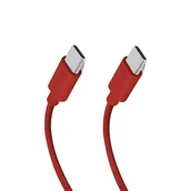 Kable USB - Kabel przewód w oplocie USB-C 60 W 1.5m - czerwony SBS - miniaturka - grafika 1