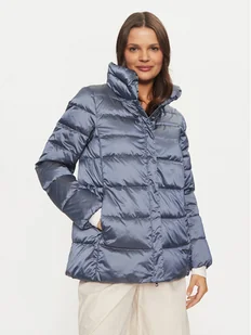 Geox Kurtka puchowa Anylla W4626A T3154 F4624 Niebieski Regular Fit - Kurtki damskie - miniaturka - grafika 1