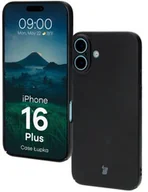 Etui i futerały do telefonów - Bizon Etui Case Łupka do iPhone 16 Plus, czarne - miniaturka - grafika 1