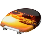 Deski sedesowe - SCHÜTTE Deska sedesowa, wolnoopadająca, wypinana AFRICA - miniaturka - grafika 1