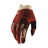 Rękawice motocyklowe - 100% Unisex Handschuhe iTrack, Sentinel Terra - Rot Schwarz, L, HU-GLO-0052 - miniaturka - grafika 1