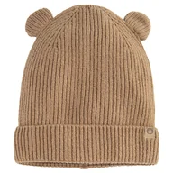 Czapki dla dzieci - Cool Club, Czapka chłopięca, prążkowana, brązowa - miniaturka - grafika 1