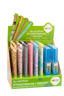Długopisy - Happy Color, Display Długopis Wymazywalny Uszaki Mix 1 0.5Mm Niebieski Happy Color 36 Szt. + Wkłady 12 Etui - miniaturka - grafika 1