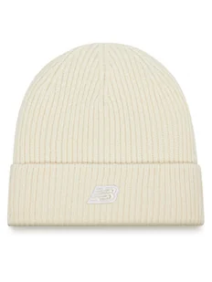 New Balance Czapka Winter Watchman Beanie Patch V3.0 LAH53008PEF Beżowy - Czapki damskie - miniaturka - grafika 1