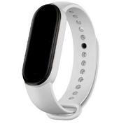 Akcesoria do smartwatchy - DEVIA Pasek DEVIA Deluxe Sport do Xiaomi Mi Band 5/6 Biały GSM0110031 - miniaturka - grafika 1