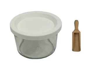Zestaw Słoików Weck Pojemność 200 Ml Średnica 80mm 12 Sztuk + Plastikowe Wieka, Miarka / Weck - Pojemniki kuchenne - miniaturka - grafika 1